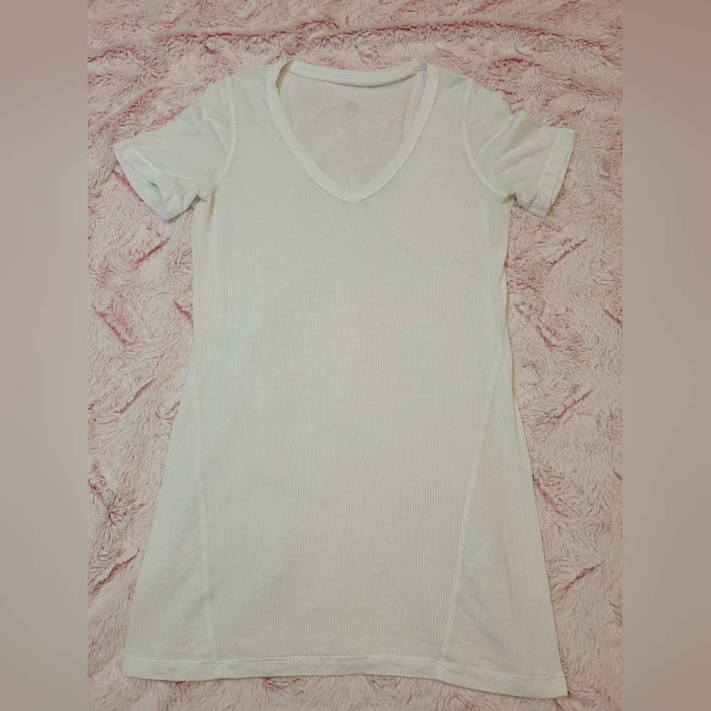 LULULEMON Karmandy S/S Tonka Stripe Shirt  Size 2/4